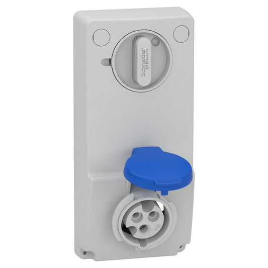 SE 82031 Anbausteckdose Verrieg. Ip44 16A 230V 3P