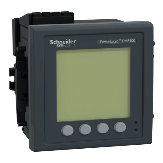SE METSEPM5100 PM5100-Messgerät ohne Modbus bis 15. H 1DA 33 Alarme flächenbündi