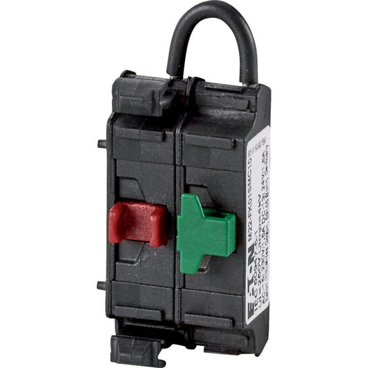 MOE M22-FK01SMC10 Kontaktelement, Flat Rear, 1 Öffner/1 Schließer, Frontbefestig