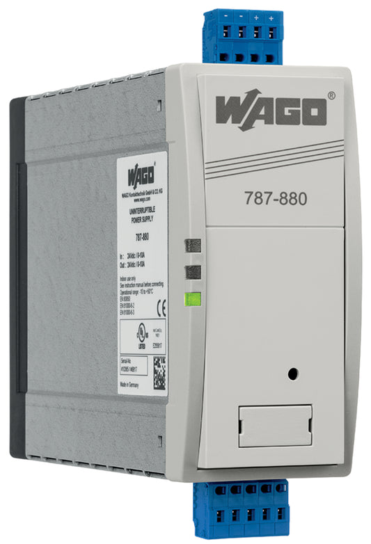 WAGO 787-880 Kapazitive Puffermodule DC 24 V, max. 10 A für 400 ms