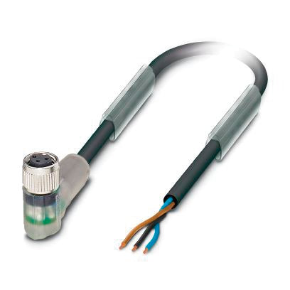 PHO SAC-3P-5,0-PUR/M8FR-2L Sensor-Aktor-Kabel 3p M8-Bu gew