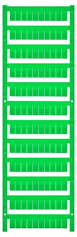 WEI WS 10/6 MC M NE GN Verbindermarkierer, LxB: 10 x 6 mm, Poly amid, grün
