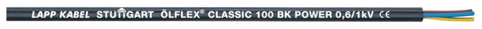 LAPP ÖLFLEX CLASSIC 100 BK 0,6/1 KV 4G4 Steuerleitung ÖLFLEX CLASSIC 100 BK 0,6/