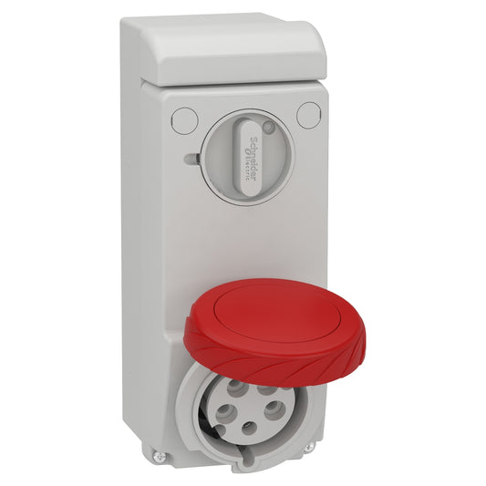 SE 83097 Wandsteckdose Verrieg. Ip65 32A 400V 5P