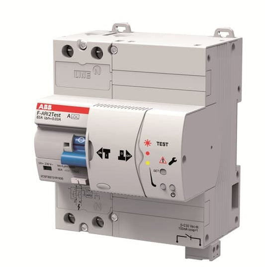 ABB F-ARI2Test A-40/0.03 3 FI-Schutzschalt.5TE 2P 2CSF302131R1400
