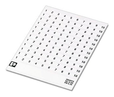 PHO 0825126 Kennzeichnungskarte