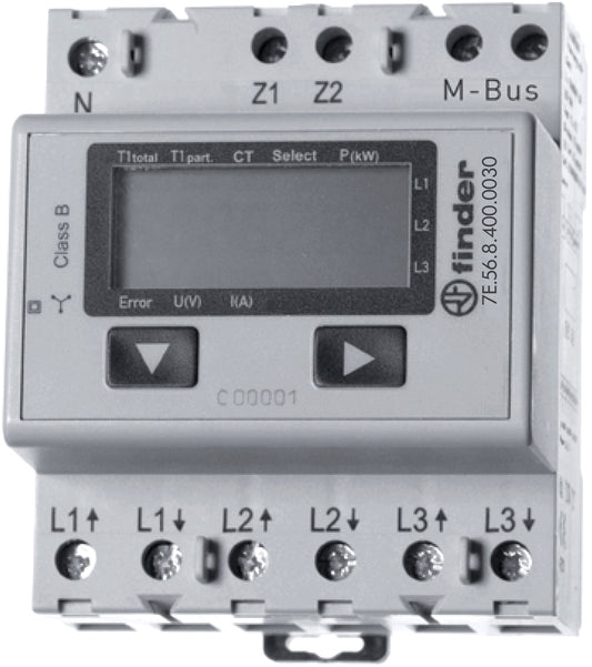 FIN 7E.56.8.400.0030 Wandlerz.-LCD-M-Bus-Schnittst._MID