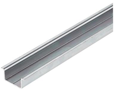 WEI TS 35X15/2.3 2M/AL/BK Reihenklemme Zubehör, Tragschiene