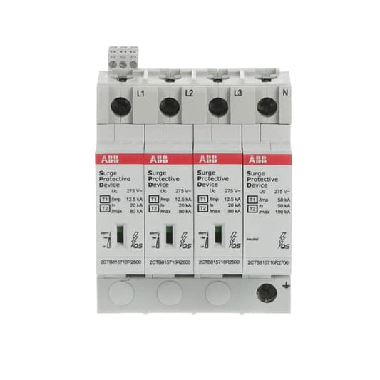 ABB OVR T1-T2 3N 12.5- 275s P TS QS SPD Kombi T1+2 12,5kA pro Pol, TT/TNS 3P OVR