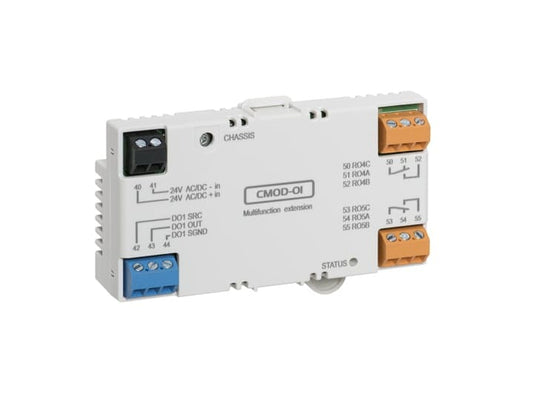 ABB CMOD-01 OPTIONSKAR Optionskarte mit extern 24 V AC/DC, 2x RO + 1x DO für ACS