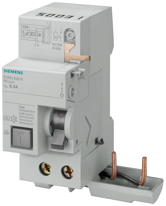 SIEM 5SM2323-0 FI-Block für LS 5SL4 Typ AC 0.3-40A 2-polig 30mA 230V