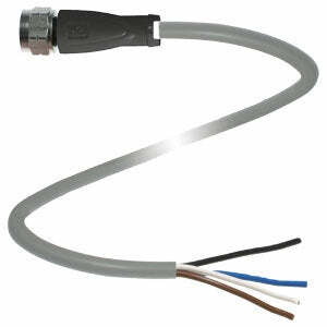 PF V1-GV4A-10M-PVC Female cordset
