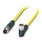 PHO SAC-3P-M8MS/0,5-542/M8FR SH BK Sensor-/Aktor-Kabel