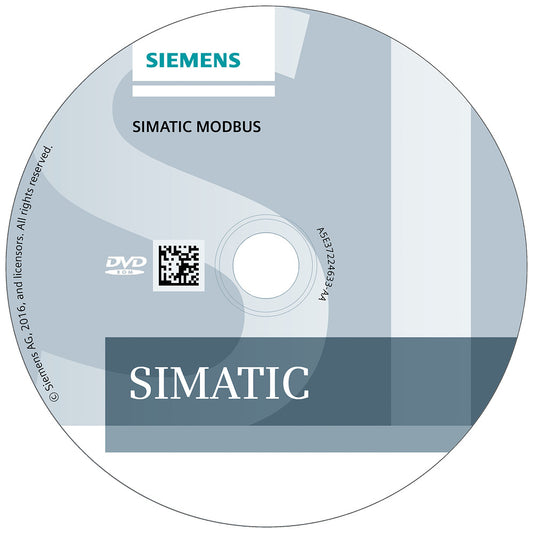 SIEM 6ES7870-1AB01-0YA1 MODBUS Slave V3.1 R-Software, ohne S