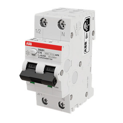 ABB DS201 C16 APR30 DS201A-C16/0 1P+N