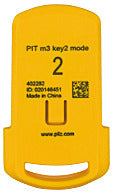 PILZ 402282 PIT m3 key2 mode 2