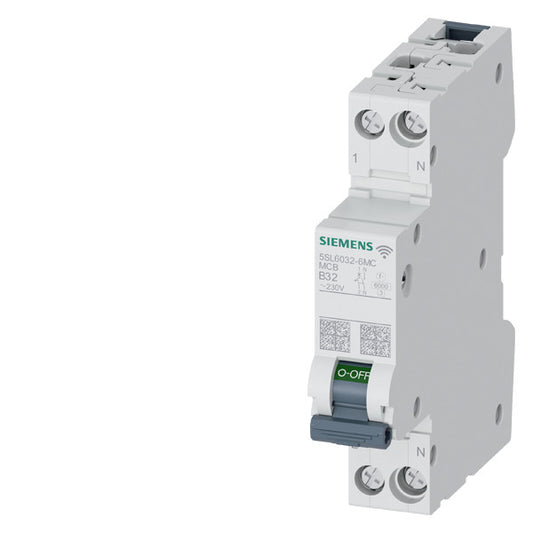 SIEM 5SL6032-6MC LS COM 230V 6kA, 1+N, B32 Leitungsschutzschalter