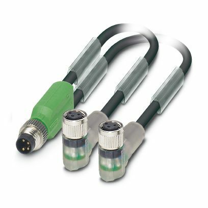 PHO SAC-3P-M8Y/2X0,6-PUR/M 8FR-2L Sensor-/Aktor-Kabel