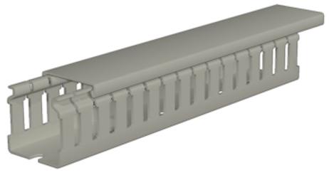 WEI CD 75X25 5/7.5 GY Verdrahtungskanal, 75mm x 25mm, 5mm x 7.50mm, 2000mm