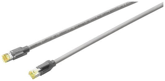 SIEM 6XV1870-4UH60 IE TP Cord RJ45/RJ45 4x2, 2x RJ45-Stecker 4x2, CAT6A, 6m