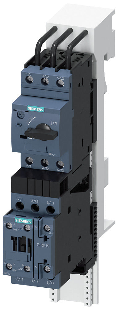 SIEM 3RA2120-1JD24-0BB4 Verbraucherabzweig, Direktanlauf, AC400V, S0, 7-10A, DC2