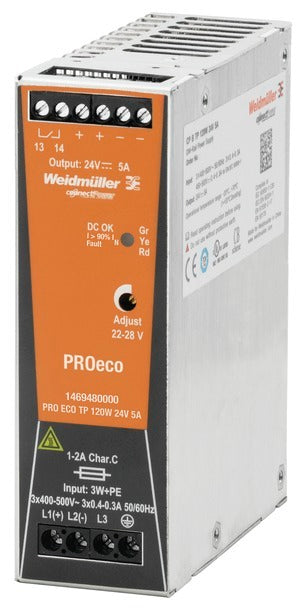 WEI PRO ECO 120W 24V 5 A Stromversorgung Schaltnetzgerät 24