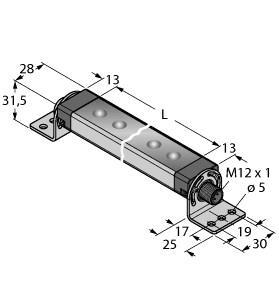 TURC WLS28-2XW430DXQ Arbeitsleuchten Linienleuchte
