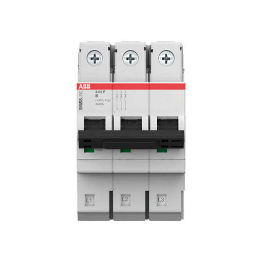 ABB S403P-B25 Leitungsschutzschalter B 25A 40kA 3P steckbar 2CCG000522R0001