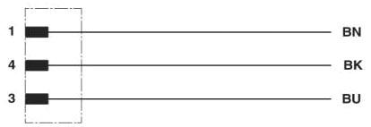 PHO SAC-3P-M12MR/ 5,0-PUR P Sensor-/Aktor-Kabel