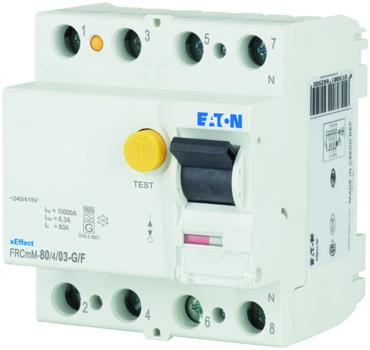 MOE FRCMM-80/4/03-G/F FI-Schalter 80A 4p 300mA Typ-G/F