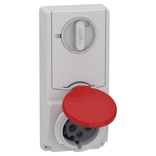 SE 82146 Anbausteckdose Verrieg. Ip44 32A 400V 4P