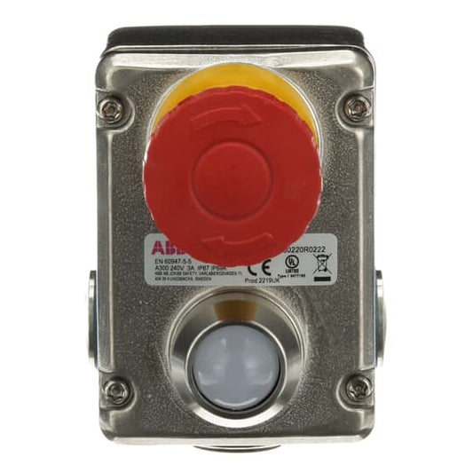 ABB EstrongZ LED Not-Halt-Taster M20