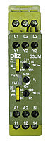 PILZ 837271 S3UM 24VDC UM 400/440VAC H40 Spannungsüberwachungsrelais
