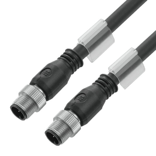 WEI SAIL-M12GM12SG-CD-1.0A Datenleitung (konfektioniert) Kupfer
