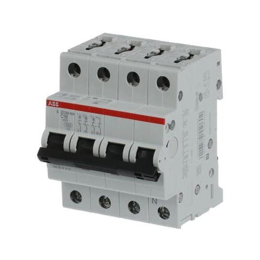 ABB S203M-C16NA Sicherungsautomat C-Char.,10kA,16A,3P,+N A