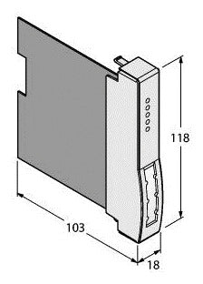 TURC PSM24-N Remote I/O-System excom 24 VDC Netzteil für Nicht-Ex