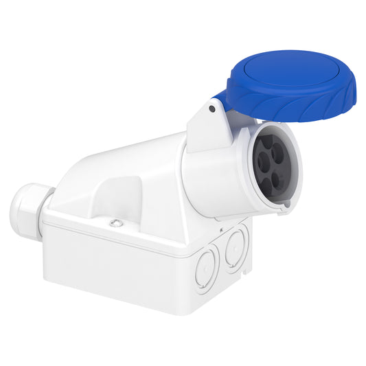 SE 83154 Wandsteckdose Ip67 16A 230V 3P