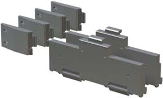 MIT Q6DIN1 Anschlussstecker Adapter für Hutschienen montage