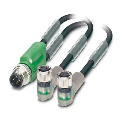 PHO 1519516 Sensor Aktor Kabel SAC-3P-M12Y/2X2,0-PUR/M 8FR-2L