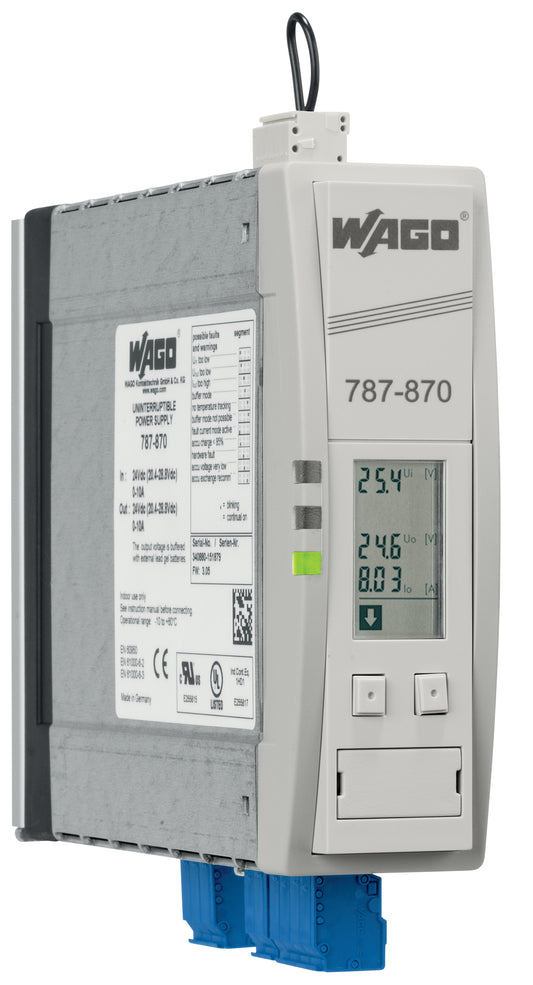 WAGO 787-870 Unterbrechungsfreie Stromversorgung DC 24 V, ma