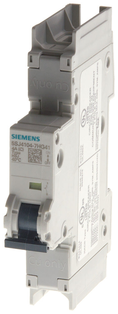 SIEM 5SJ4114-7HG41 Leitungsschutzschalter 240V 14kA, 1pol. C, 0,3A, T=70mm nach