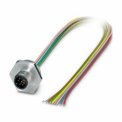 PHO SACC-E-M12MS-8CON-M20/0,5 VA Wanddurchführung
