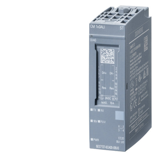 SIEM 6ES7137-6CA00-0BU0 SIMATIC ET 200SP, CM 1x DALI, DALI Mastermodul