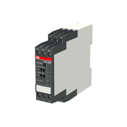 ABB CM-IWS.1P Isolationsüberwachungsrelais 1We, 1-100kOhm, 24-240VAC/DC