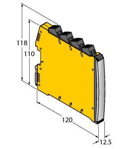 TURC IMX12-CCM02-MTI-1I2T-HC/L/CC Schaltschrankwächter, interne Sensoren, IBEXU