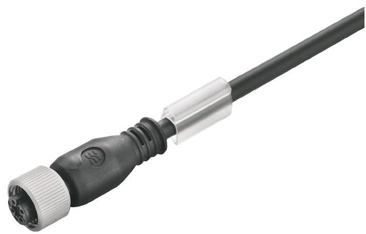 WEI SAIP-M12BG-4-10V Sensor/Aktor-Leitung, Einseitig offen, M12, Polzahl: 4, 10